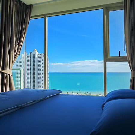 芭提雅高层海景奢华公寓the Riviera Jomtien生香家直达海滩2704 Bagian luar foto